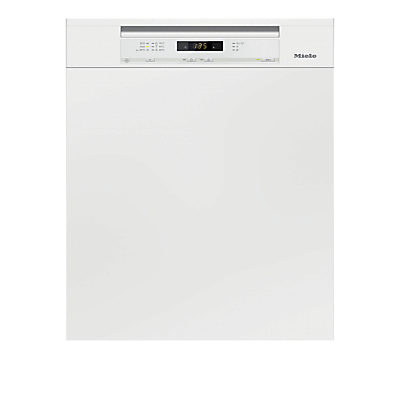 Miele G6000SCI Jubilee Semi Integrated Dishwasher, Brilliant White Miele G6000SCI Jubilee Semi Integrated Dishwasher, Brilliant White